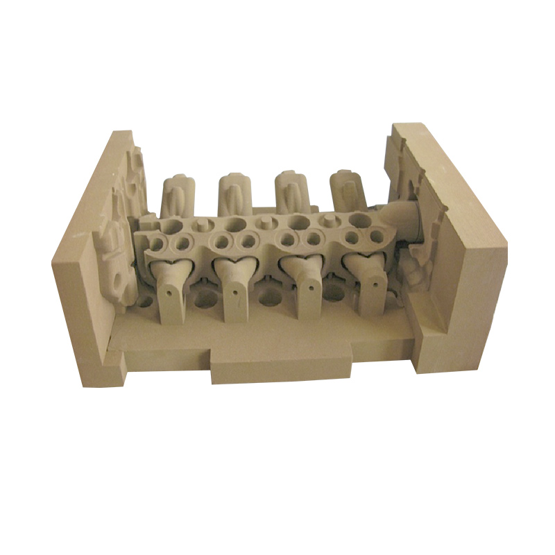 發(fā)動機缸蓋氣道、水套組合